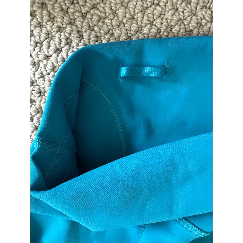 Lululemon Align High-Rise Short 6 Nulu Teal Blue Yoga Athletic Size 2 - Picture 4 of 7
